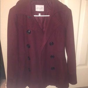 Delia’s Red coat size xs